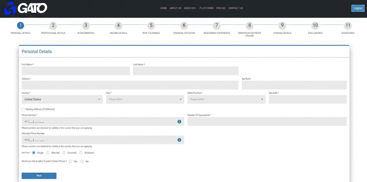 Gato gFlow interface