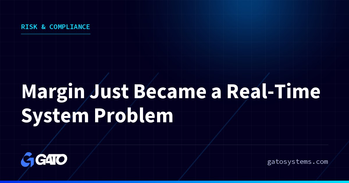 Margin Just Became a Real-Time System Problem